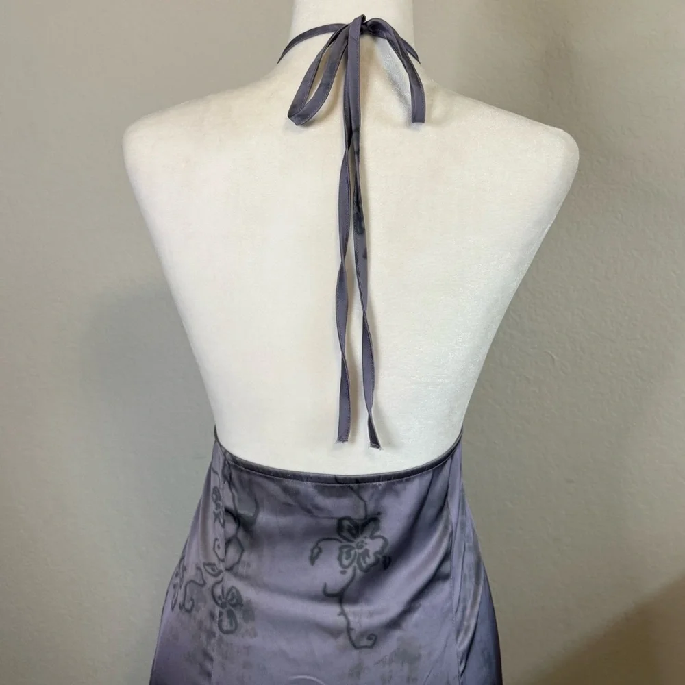 Elegant Purple Maxi Dress - Picture 9 of 14